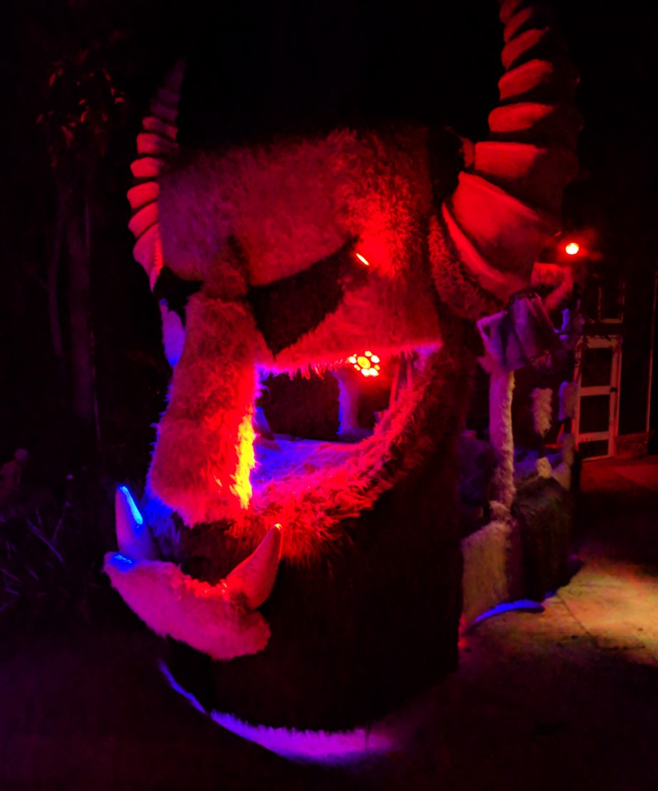 A photo of the smaller art car